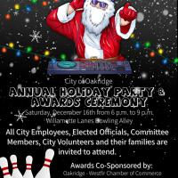 2023 City Holiday Party Flyer