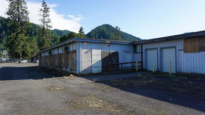 WAC windows boarded up